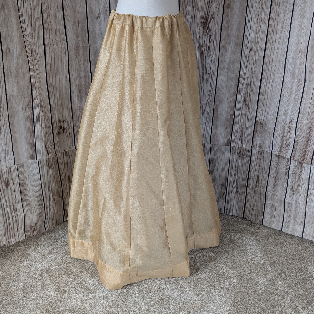 Gold lehenga skirt | Maxi Skirt | Lehenga Skirt